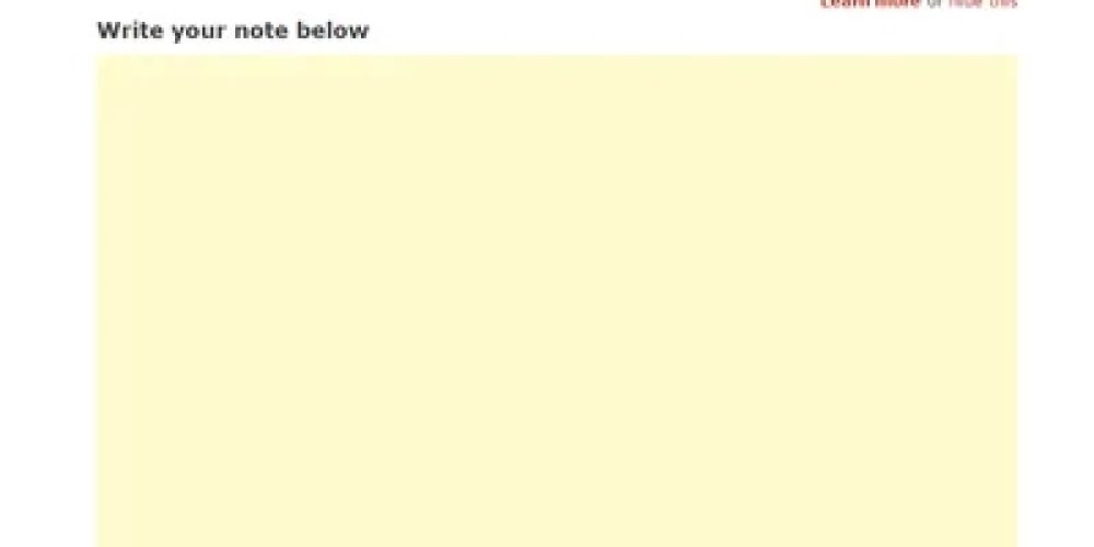 Best ways to keep the individual notices online